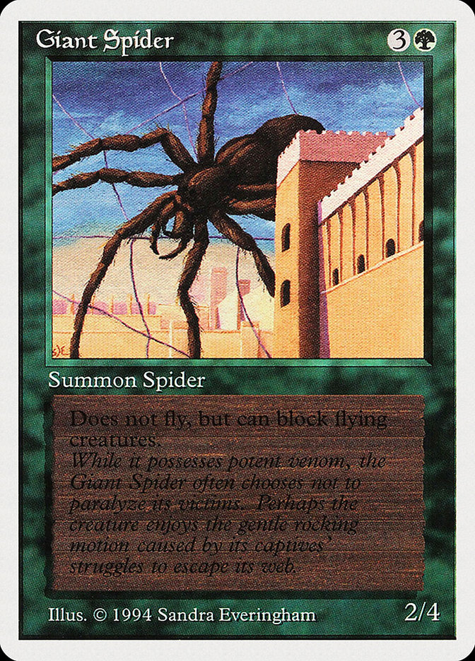 Giant Spider (Summer Magic / Edgar #200)