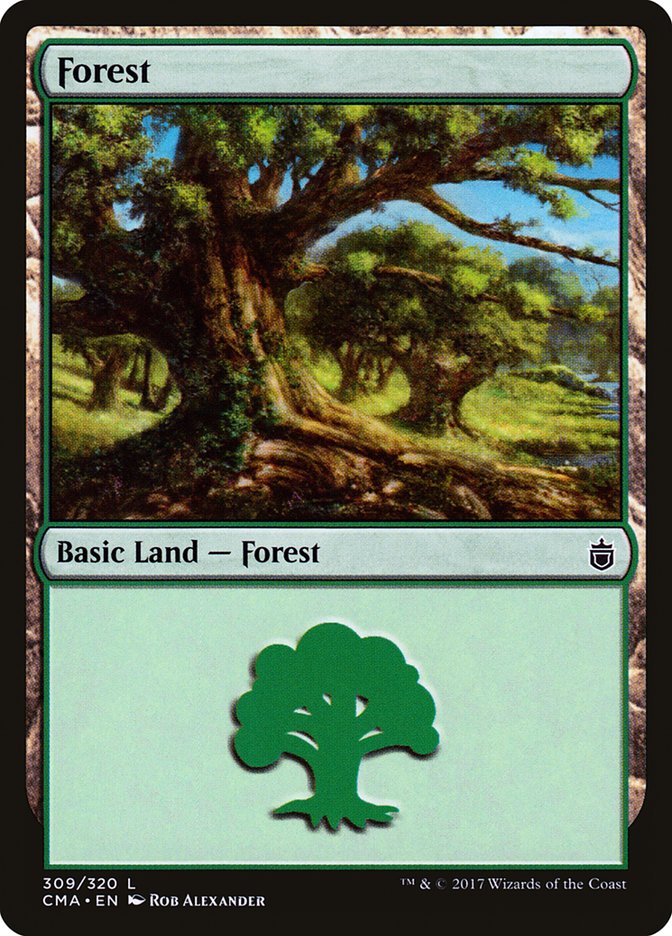 Forest (Commander Anthology #309)