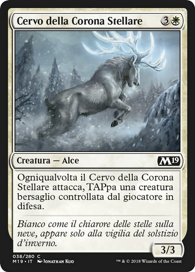 Star-Crowned Stag (Core Set 2019 #38)