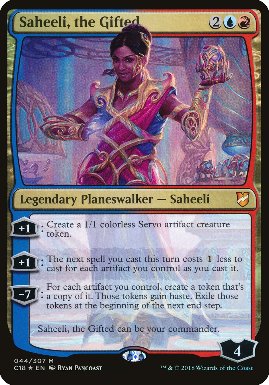 Saheeli, the Gifted (Commander 2018 Oversized #44)