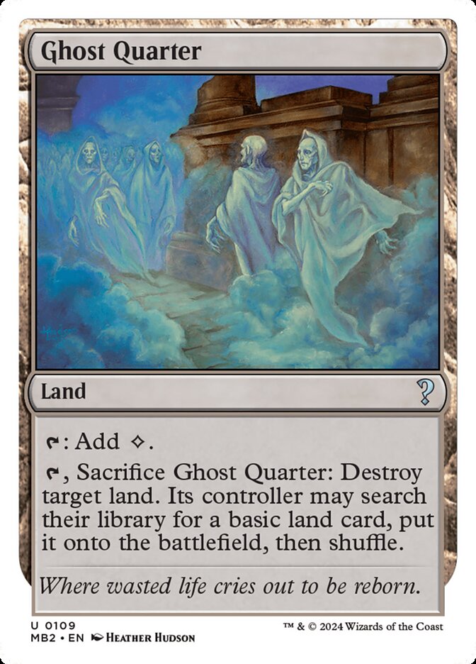 Ghost Quarter (Mystery Booster 2 #109)