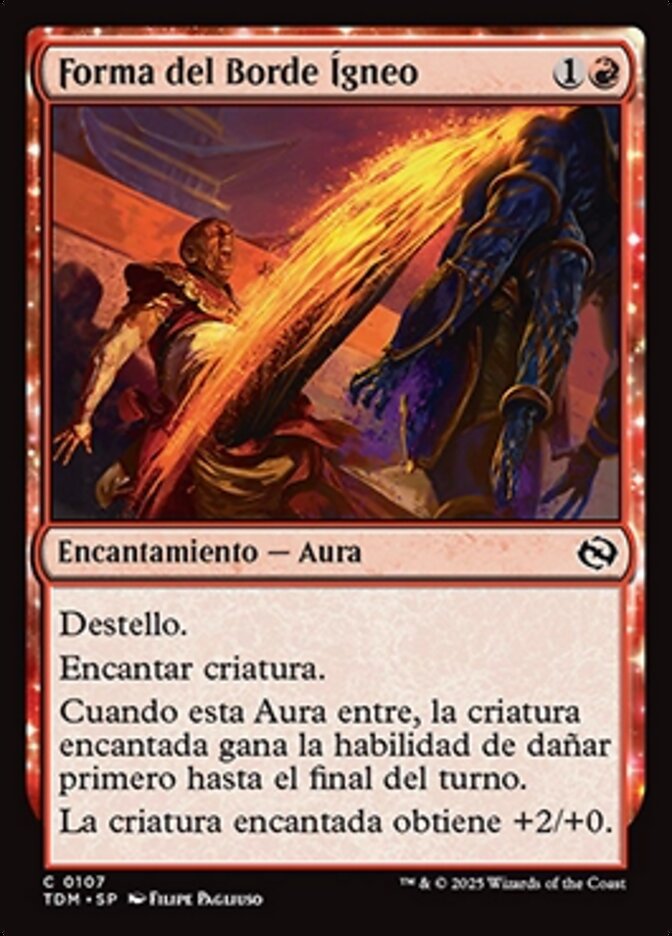 Forma del Borde Ígneo