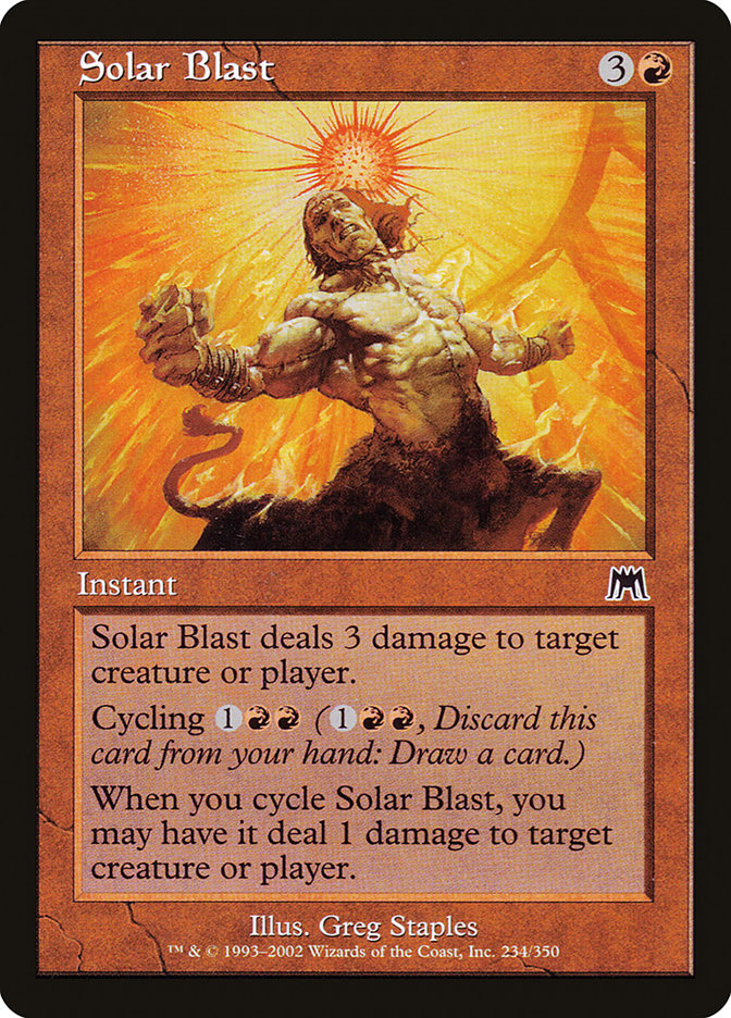 Solar Blast (Onslaught #234)