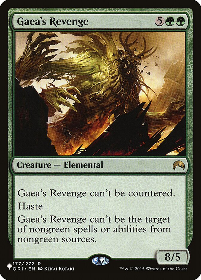 Gaea's Revenge (The List #ORI-177)