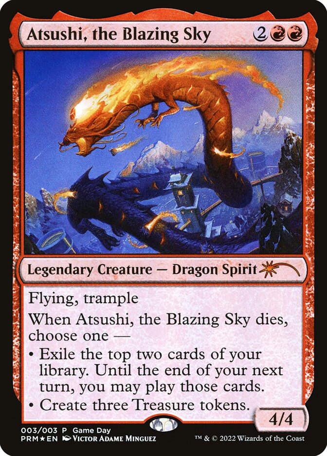 Atsushi, the Blazing Sky (Wizards Play Network 2022 #3)