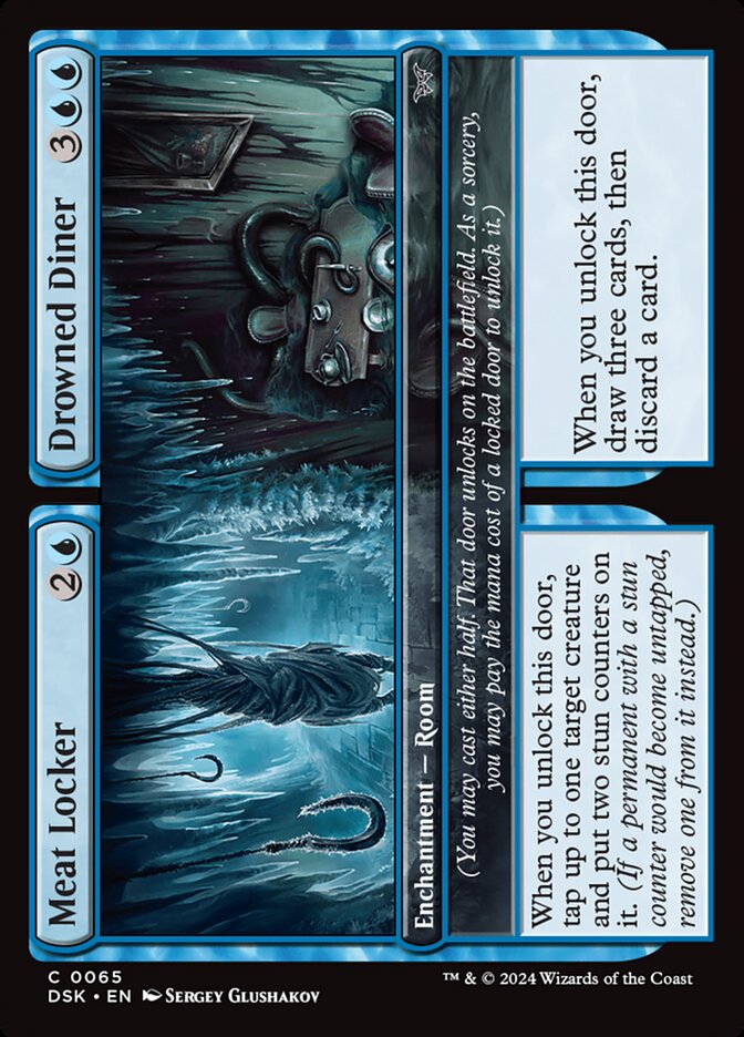 MTG Duskmourn – All Monoblue Cards Revealed