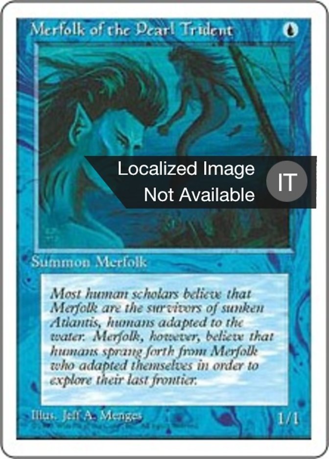Merfolk of the Pearl Trident (Fourth Edition #86)