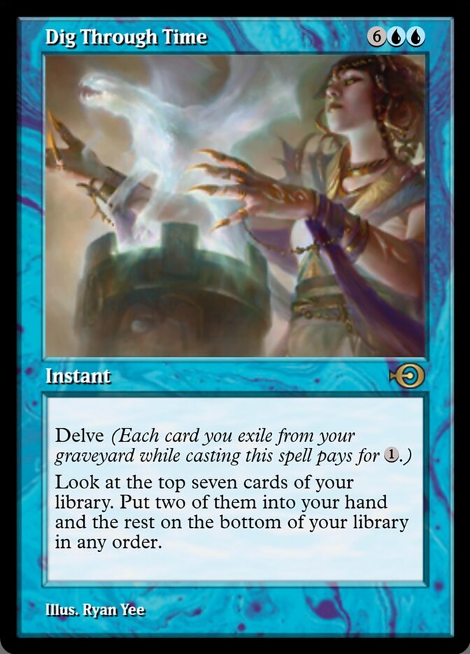 Dig Through Time · Magic Online Promos (PRM) #99973 · Scryfall Magic The  Gathering Search