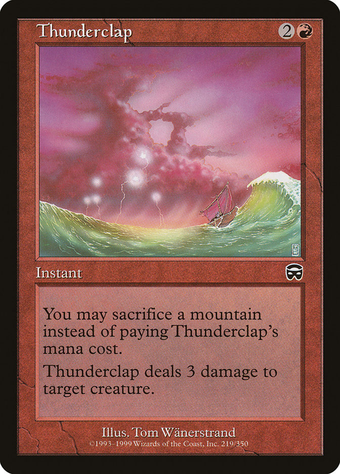 Thunderclap (Mercadian Masques #219)