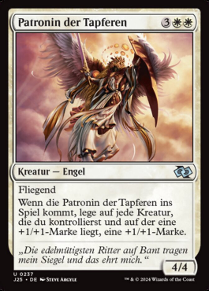 Patronin der Tapferen