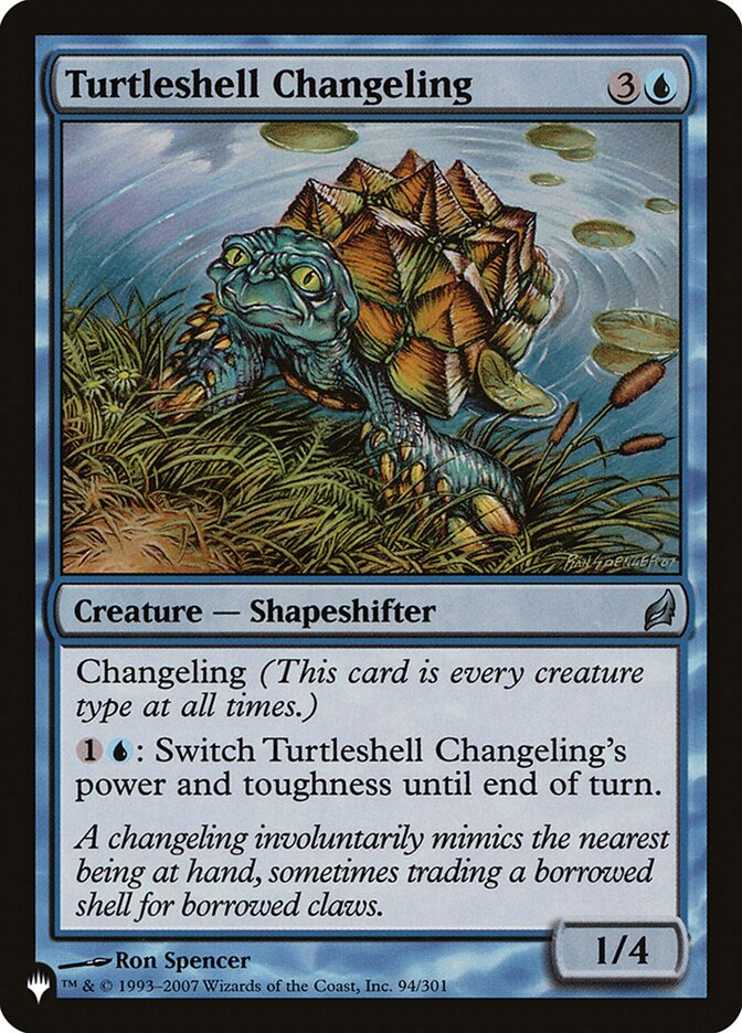 Turtleshell Changeling (The List #LRW-94)