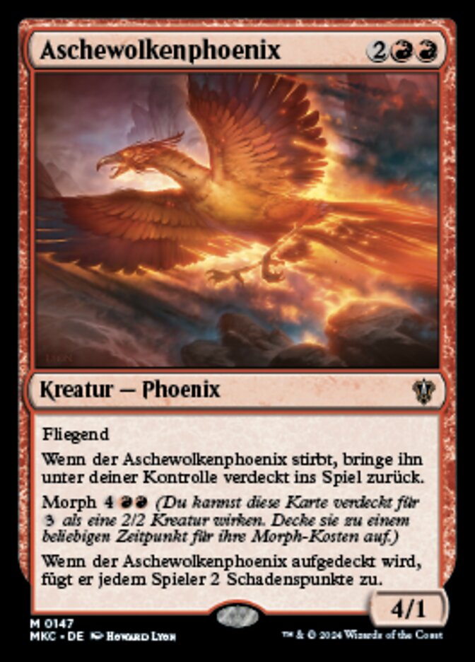Ashcloud Phoenix (Murders at Karlov Manor Commander #147)