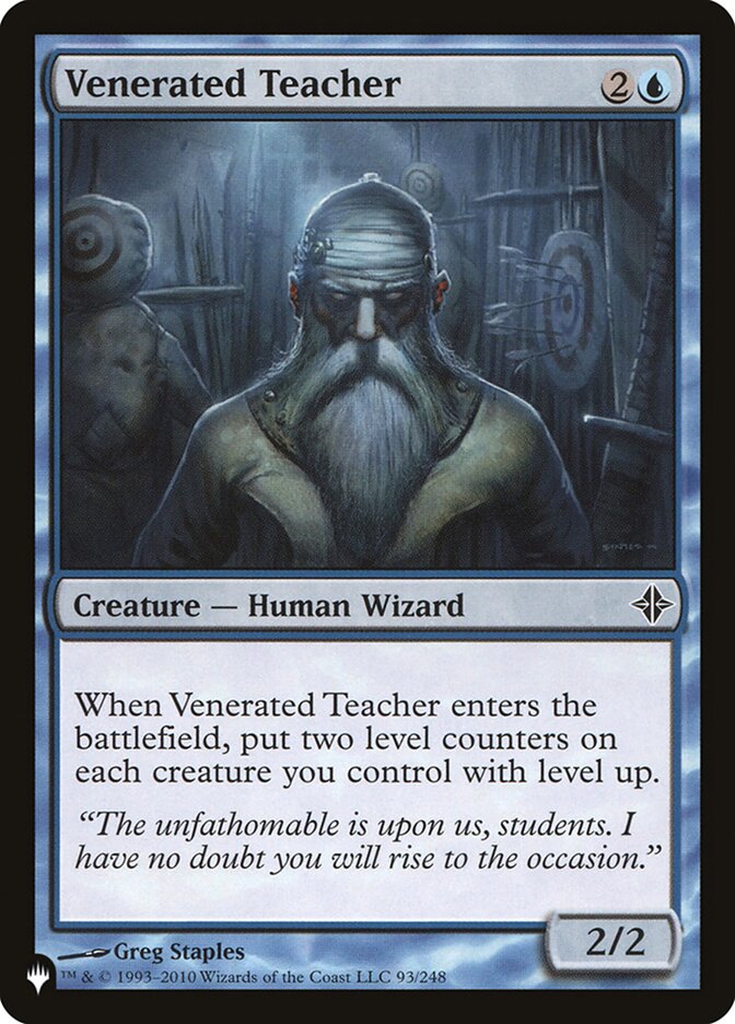 Venerated Teacher (The List #ROE-93)