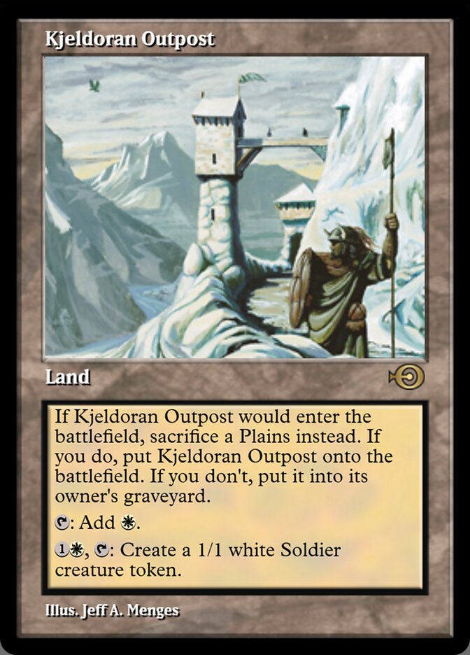 Kjeldoran Outpost (Magic Online Promos #23952)
