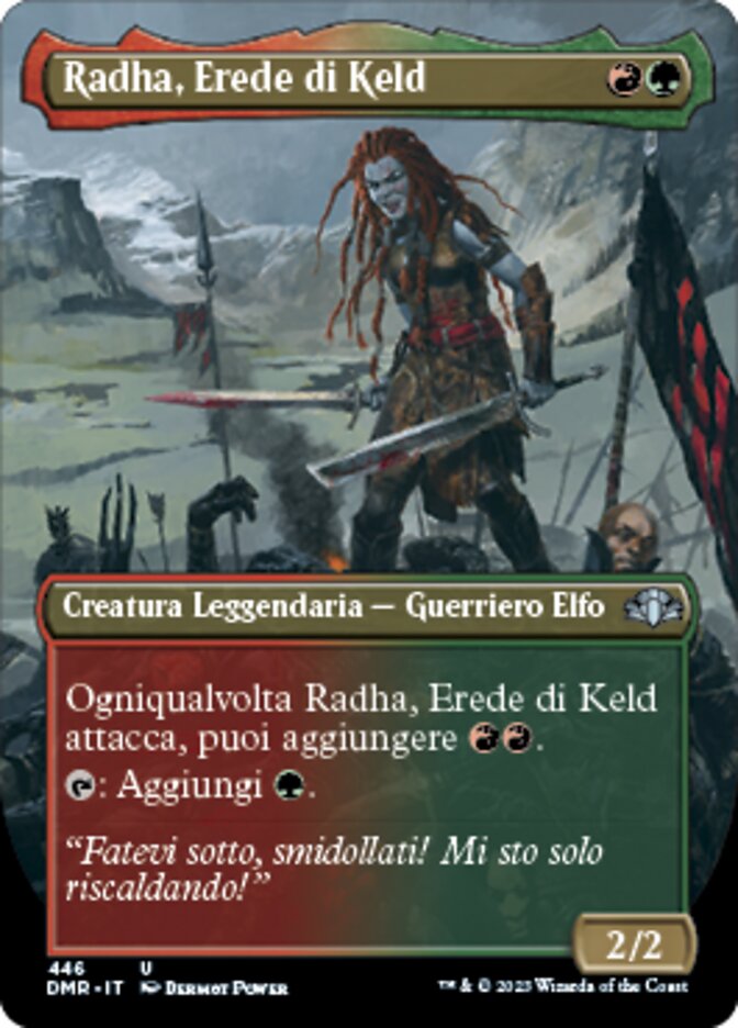 Radha, Heir to Keld (Dominaria Remastered #446)