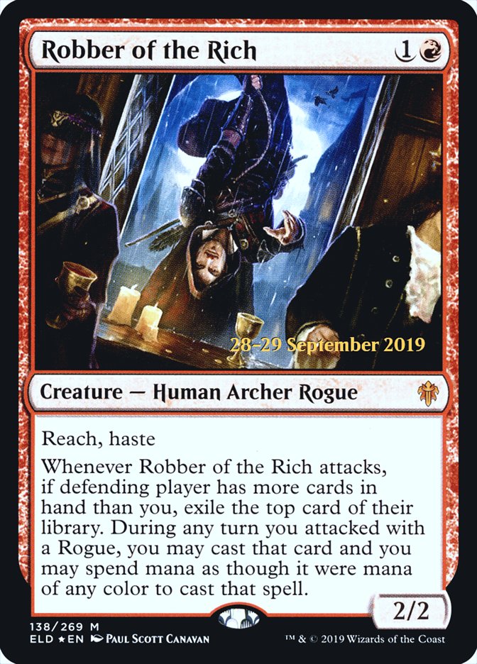 Robber of the Rich (Throne of Eldraine Promos #138s)