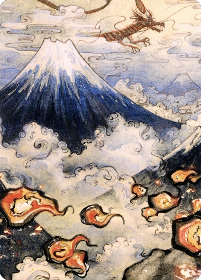Mountain // Mountain (Neon Dynasty Art Series #78)