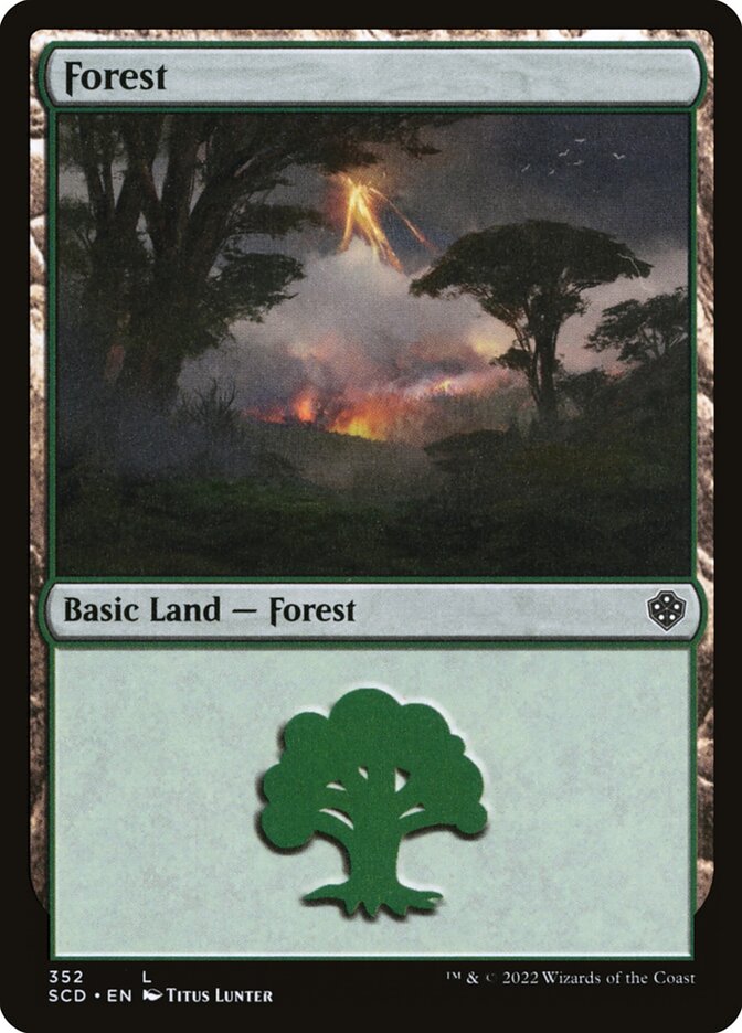 Forest (Starter Commander Decks #352)