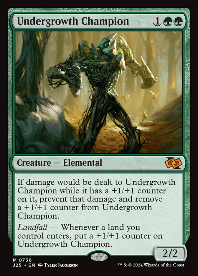 Undergrowth Champion (Foundations Jumpstart #736)