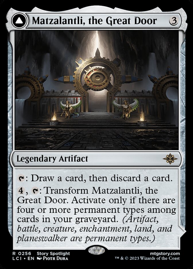 Matzalantli, the Great Door // The Core (The Lost Caverns of Ixalan #256)