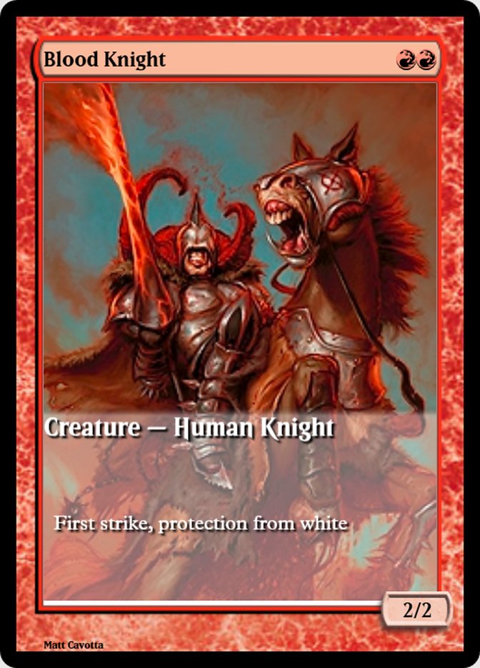 Blood Knight (Magic Online Promos #35984)