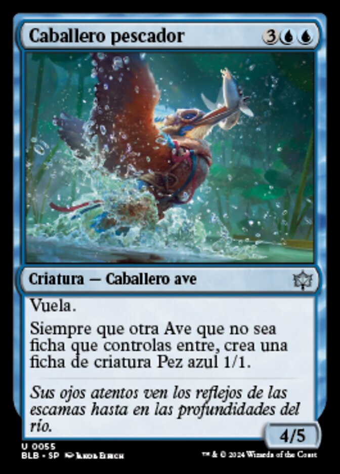 Caballero pescador