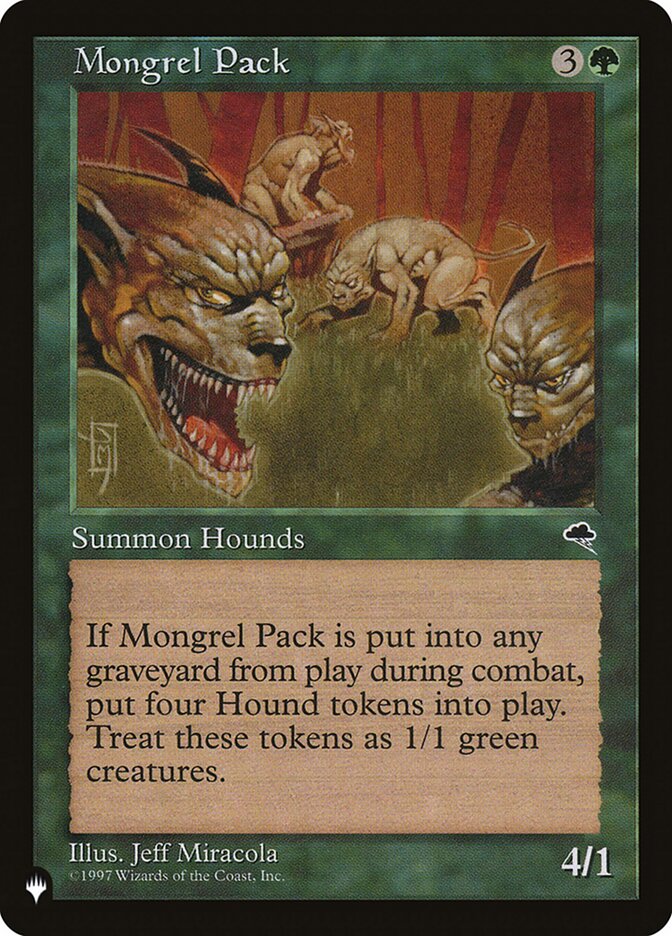 Mongrel Pack (The List #TMP-237)