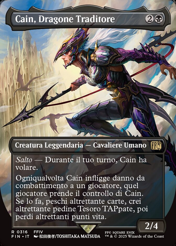 Cain, Dragone Traditore