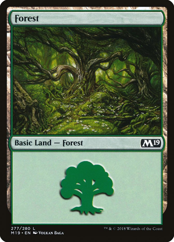 Forest (Core Set 2019 #277)