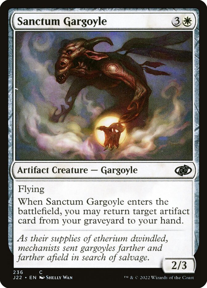 Sanctum Gargoyle (Jumpstart 2022 #236)
