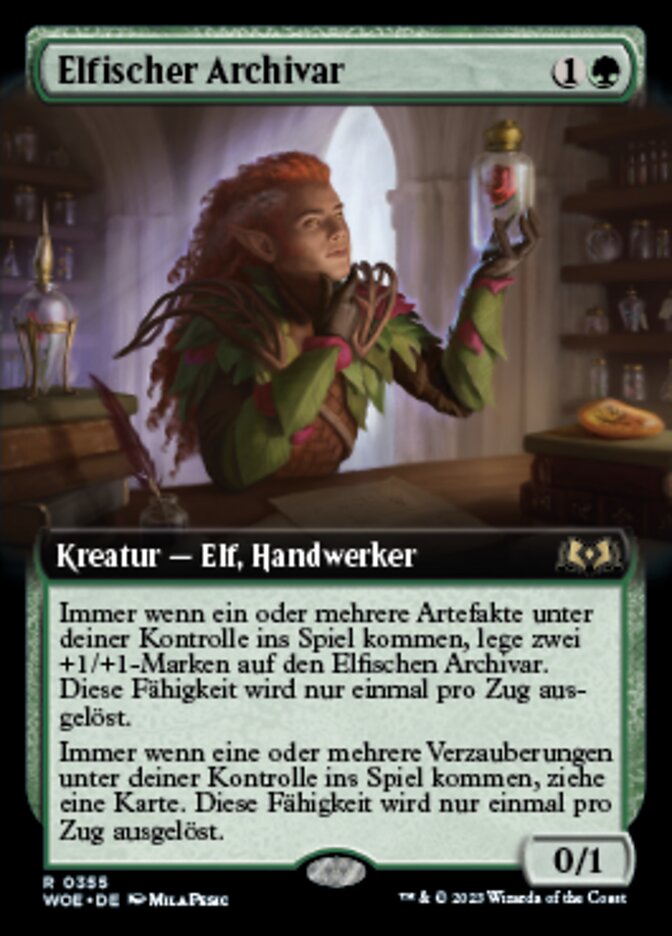 Elvish Archivist (Wilds of Eldraine #355)