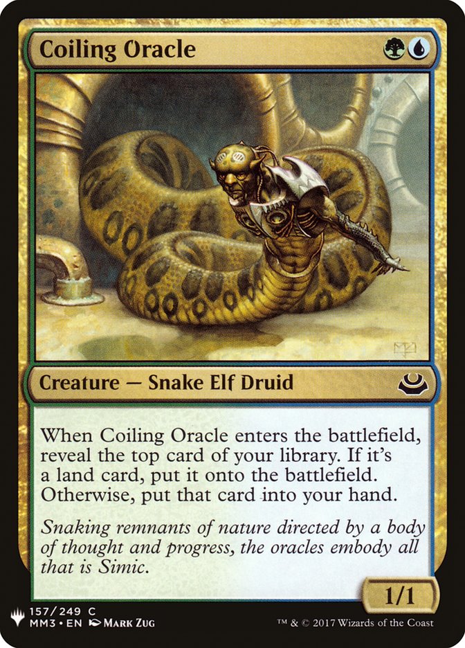 Coiling Oracle (The List #MM3-157)