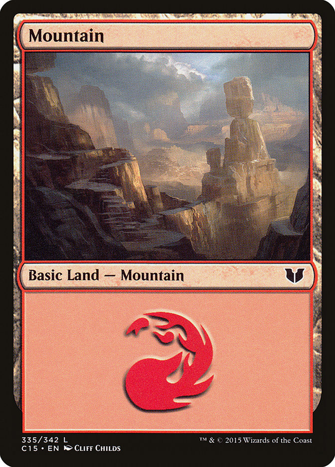 Mountain (Commander 2015 #335)
