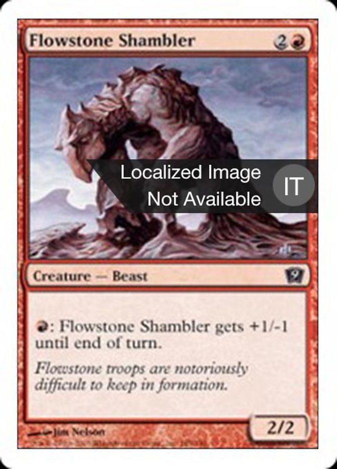 Flowstone Shambler (Ninth Edition #185)