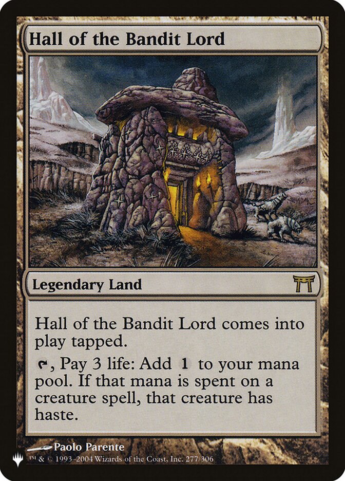 Hall of the Bandit Lord (The List #CHK-277)