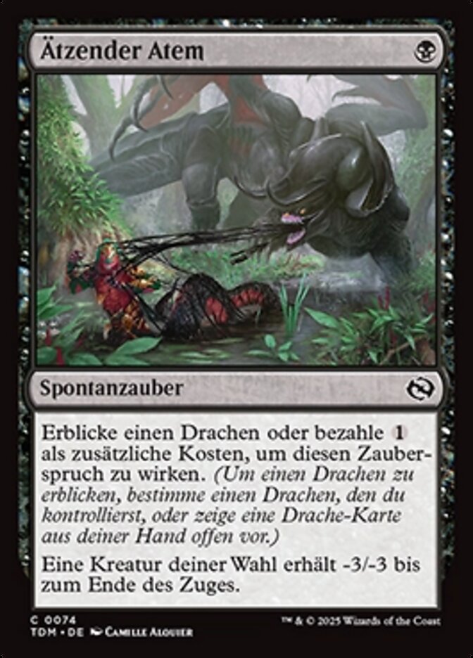 Ätzender Atem