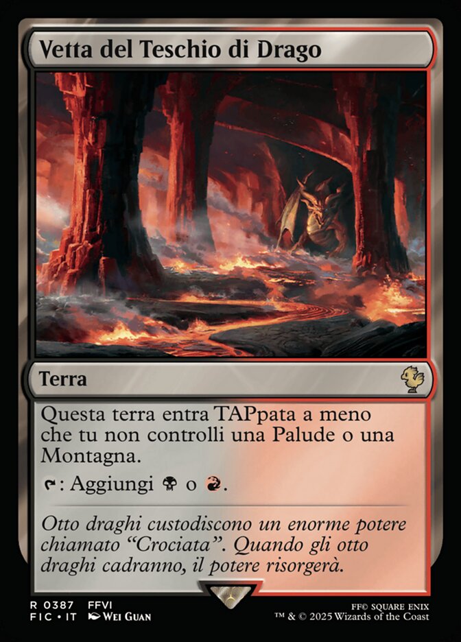 Vetta del Teschio di Drago