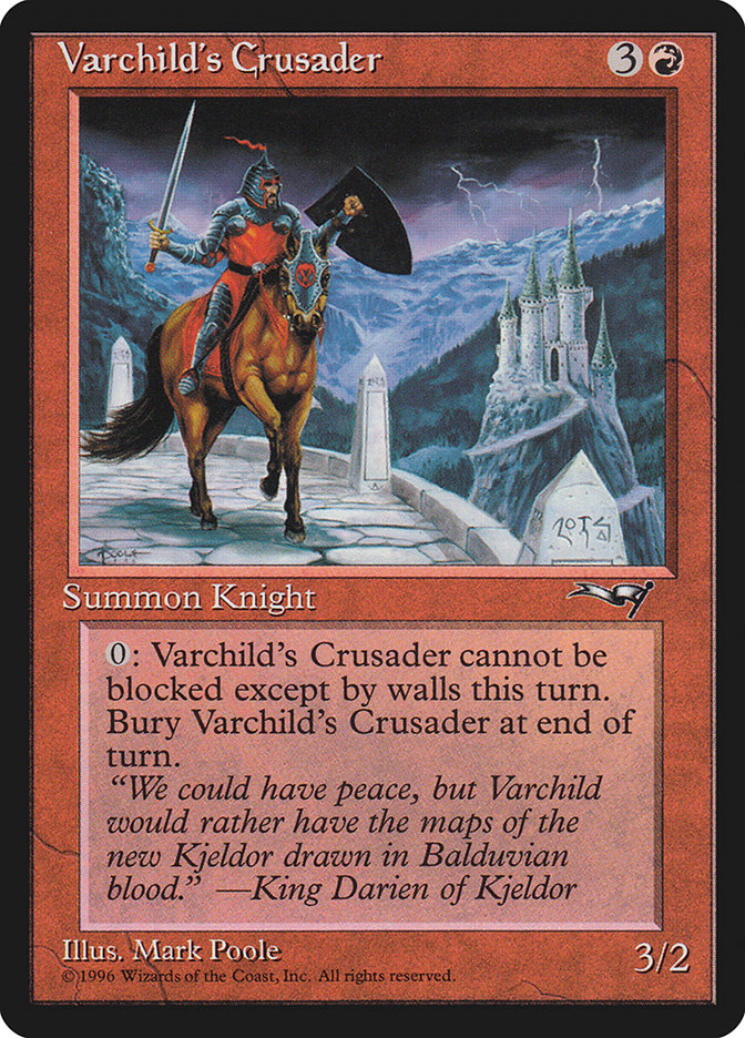 Varchild's Crusader (Alliances #82a)