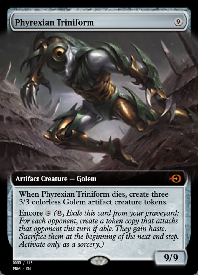 Phyrexian Triniform (Magic Online Promos #86034)