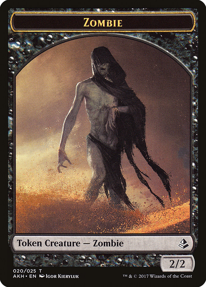 Zombie (Amonkhet Tokens #20)