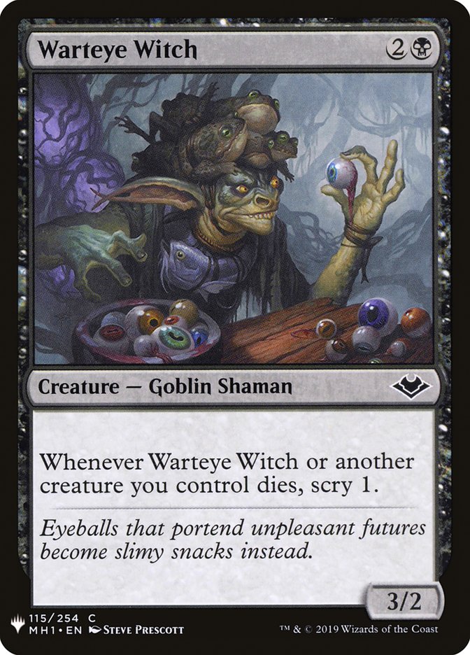Warteye Witch (The List #MH1-115)