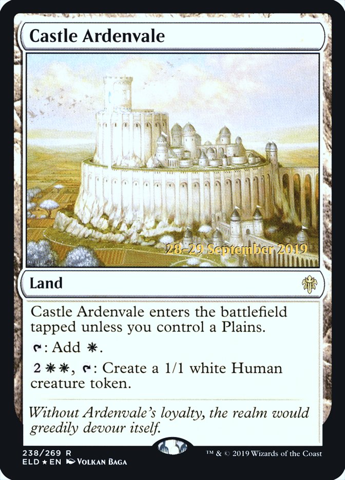 Castle Ardenvale (Throne of Eldraine Promos #238s)