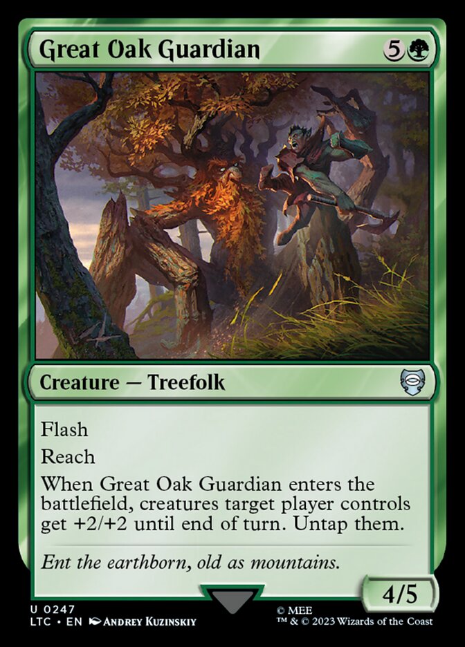 Great Oak Guardian (Tales of Middle-earth Commander #247)