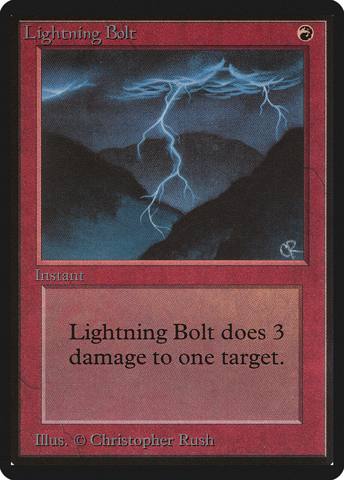 Lightning Bolt (Limited Edition Beta #162)