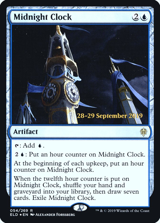 Midnight Clock (Throne of Eldraine Promos #54s)
