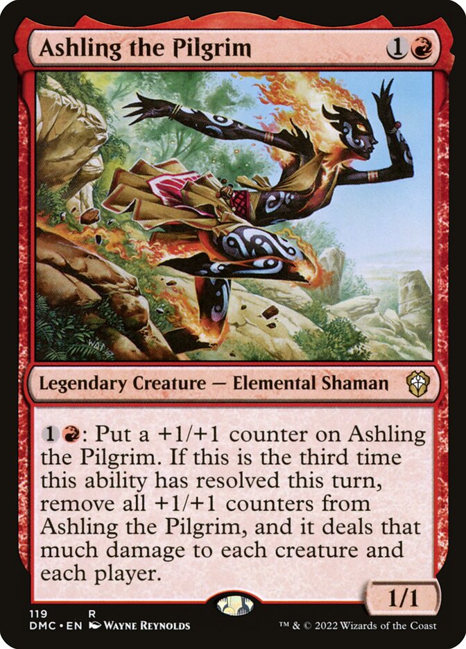 Ashling the Pilgrim (Dominaria United Commander #119)