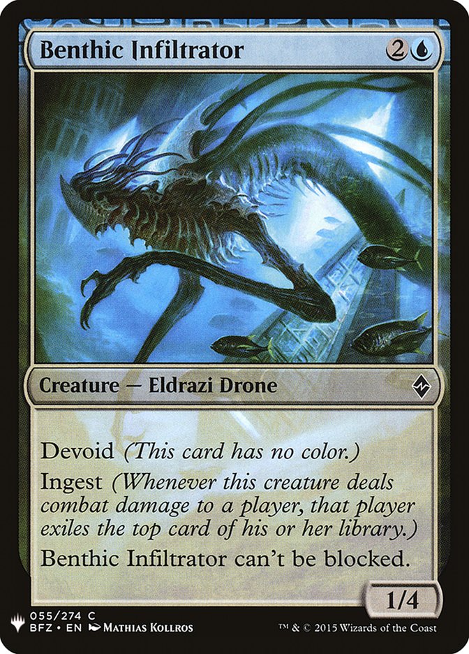 Benthic Infiltrator (The List #BFZ-55)