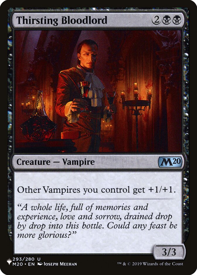 Thirsting Bloodlord (The List #M20-293)