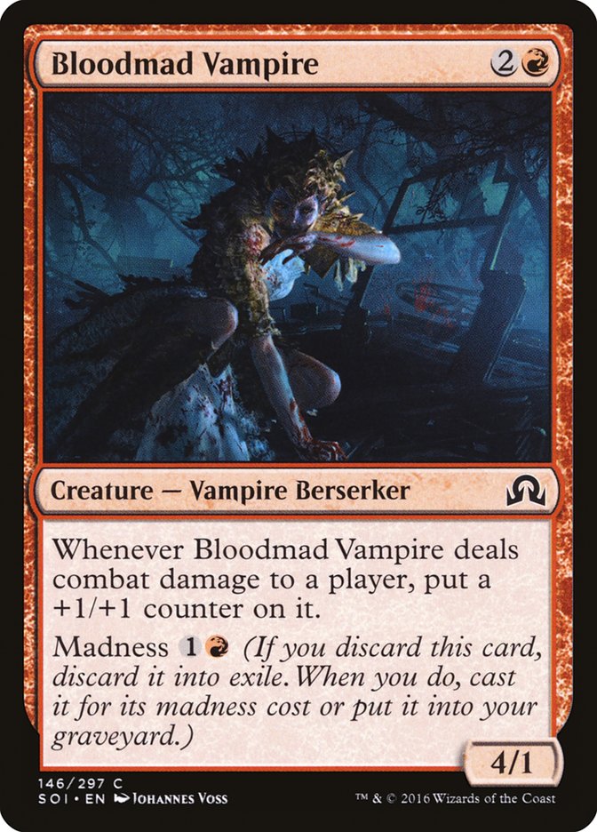 Bloodmad Vampire · Shadows over Innistrad (SOI) #146 · Scryfall Magic The  Gathering Search