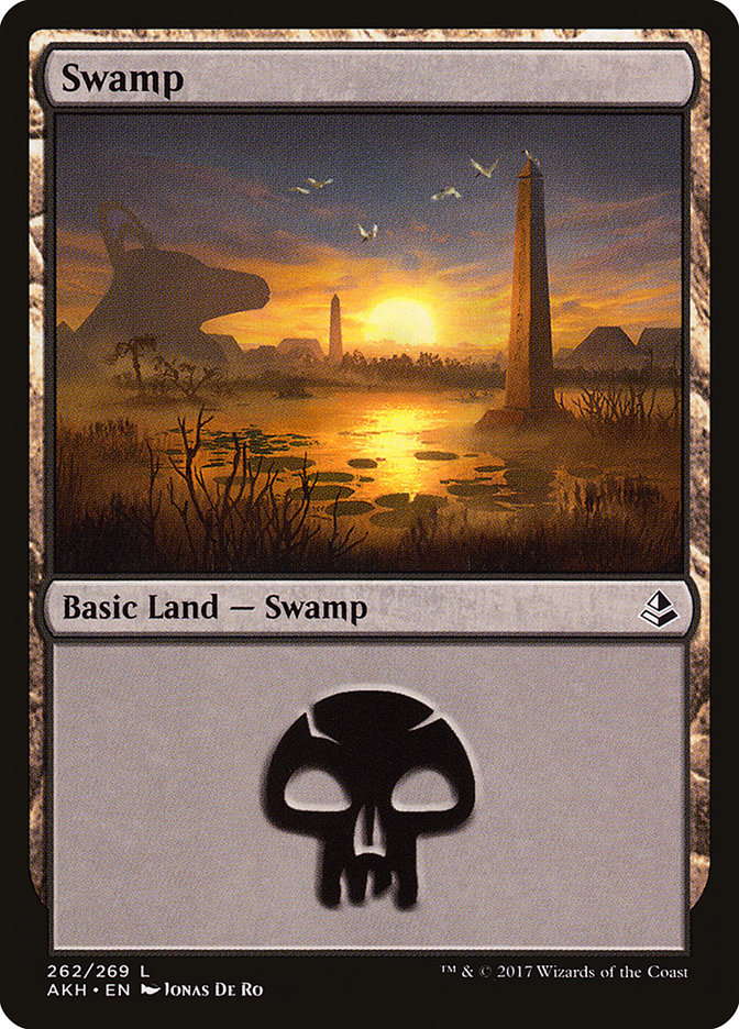 Swamp (Amonkhet #262)